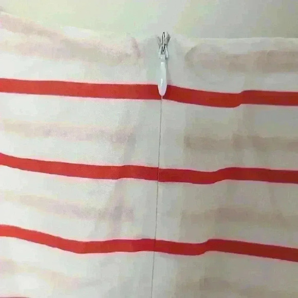 CLEO Petites, Stripped Dress with  Belt. Red, white and black, size 10 - Picture 5 of 7